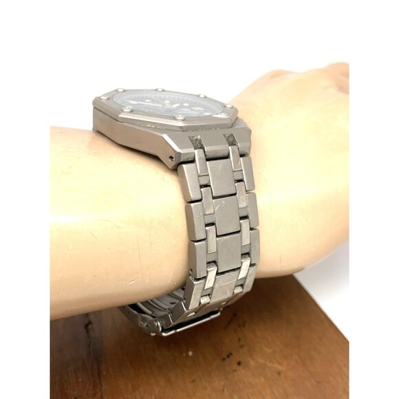 Smith & Wesson Titanium Men's Watch Blue Dial Date Quartz Chronograph 39mm - Picture 12 of 14